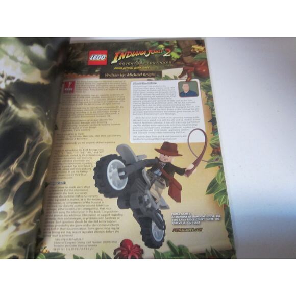 LEGO Indiana Jones 2 Prima Official Game Guide LucasArts TT Games - Picture 3 of 7